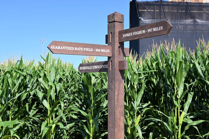 MLB at Field of Dreams cornfield